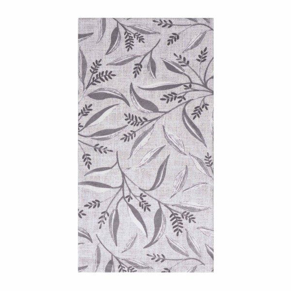 Фото - Рушник кухонний Ardesto Grey leaves 50x68 см (ART16GL)